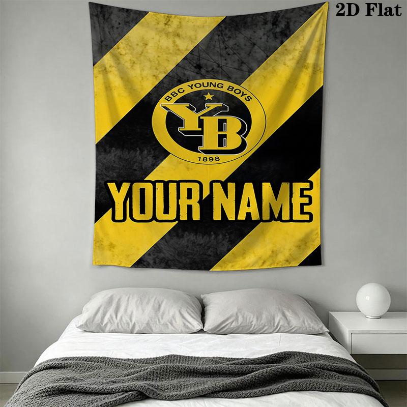 Custom Yb Wall Hanging Printed Fabric Blanket Decorative Tapestries for Bedroom Living Room Home Decor