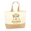 Jute Tote Bag - PLANETEE - Sponsor Site Manager - Multicolored - Natural Jute - Made In France