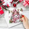 6PCS Christmas DIY Diamond Art Greeting Cards Congratulations Cards & Gifts
