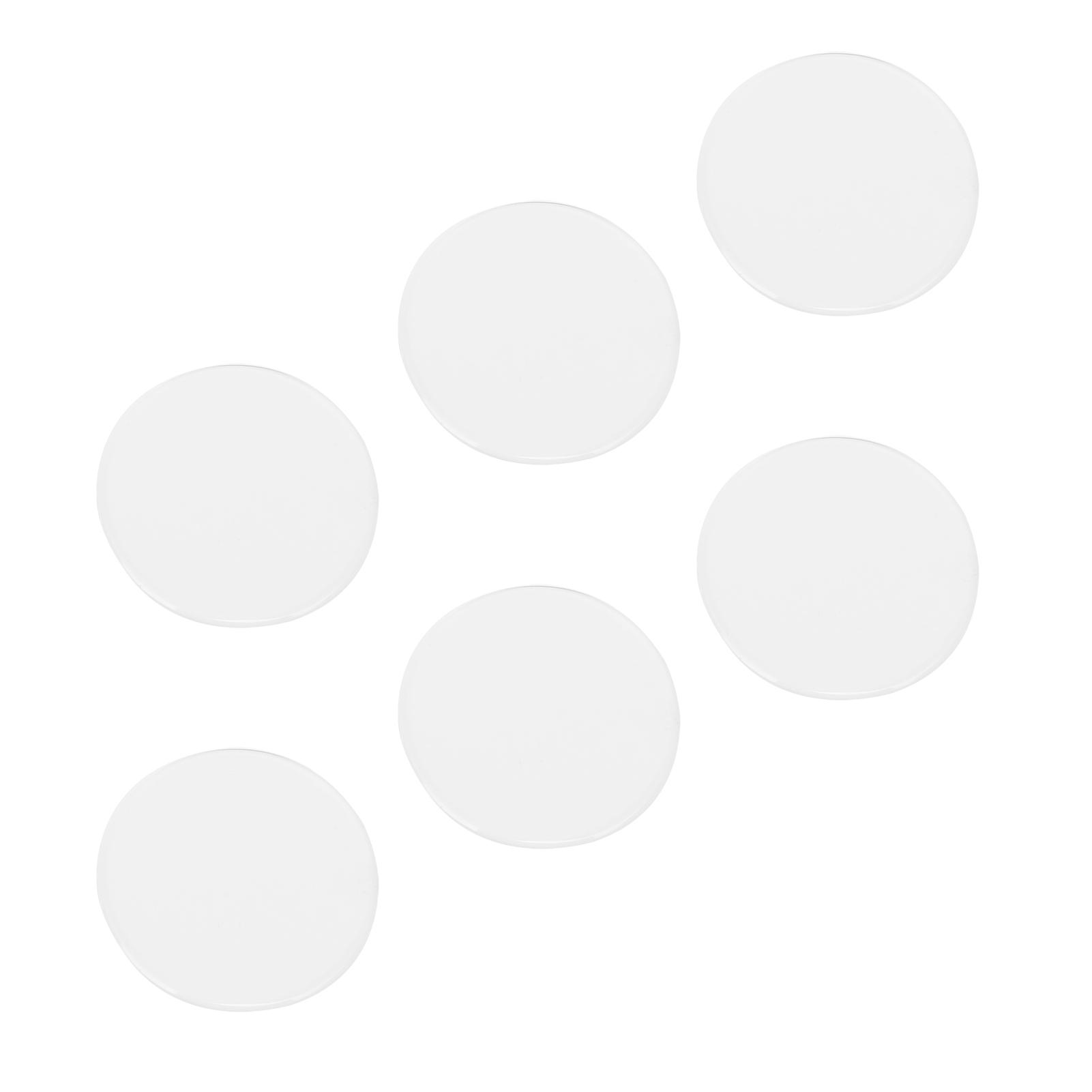 6 шт. 22,5 мм 25 мм Сапфировое часовое стекло с двойным куполом Толщина 1,2 мм Запчасти для часов Инструменты