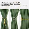 New Arbitrary Shape Curtain Buckle Twistable Easy To Use Curtain Tiebacks Durable Curtain Holdback