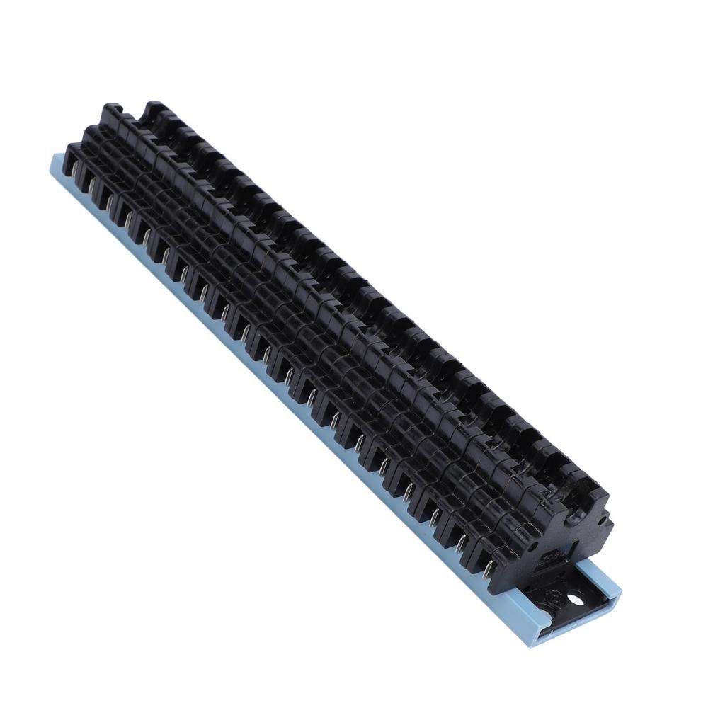 Fuse Holder 20P Combinable Detachable Fuse Block Blade Box Holder with Rail 1A30A