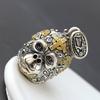 NEW S925 Silver Retro Fashion Non Mainstream Gorilla Men's Pendant