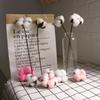 Natural Immortal Cotton Dried Flowers, Single Simulated Fake Flower Cotton Head Shooting Props Flower Arrangement Accessories Art Decoration