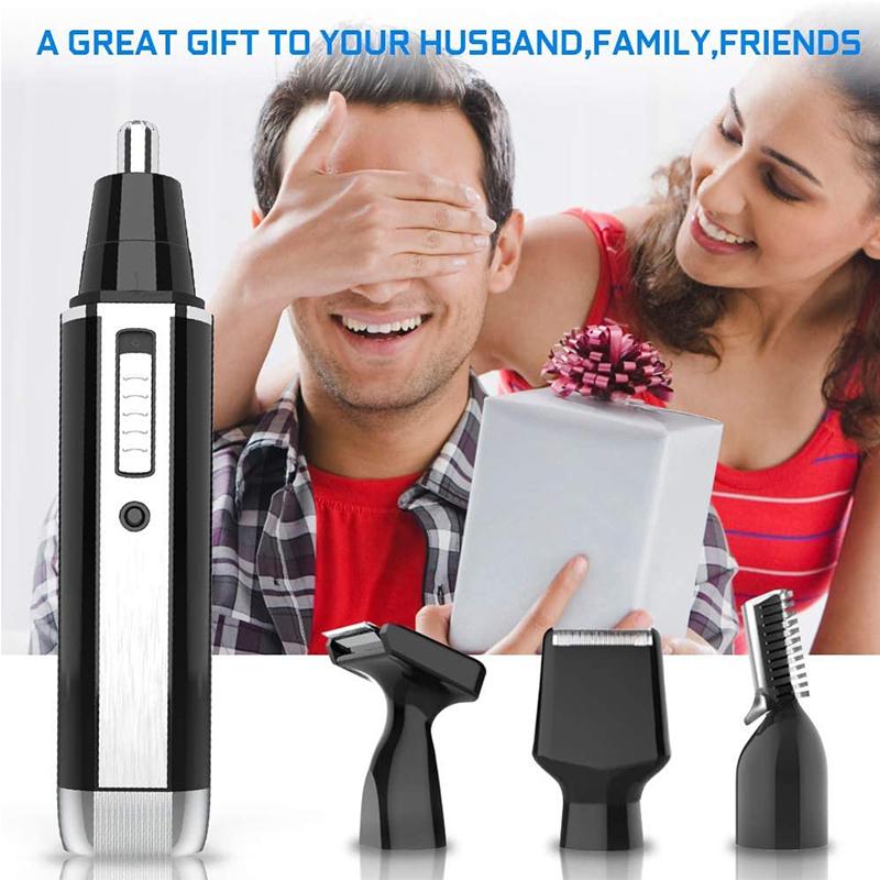 All in One Grooming Kit Rechargeable Electric Multi-functional 4 in 1 Hair Trimmer Ear Beard Eyebrow Face Shaving Machine