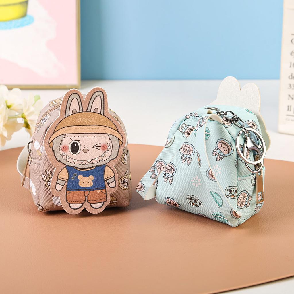 Cartoon Small Backpack, Change Bag, Card Bag, Cute Keychain Bag, Mini Small Bag, Earphone Bag, Portable Carry-on Belt.