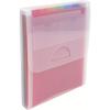 Exacompta Crystal Trieur 6 compartiments 6 positions A4 pour 200 feuilles à onglets translucide