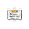 Segno Metallica Corsa Ciclistica Segnaposto Francia Croix de Fer Loze l'Iseran Peyresourde Tramassel d'Izoard Galibier Mont Ventoux