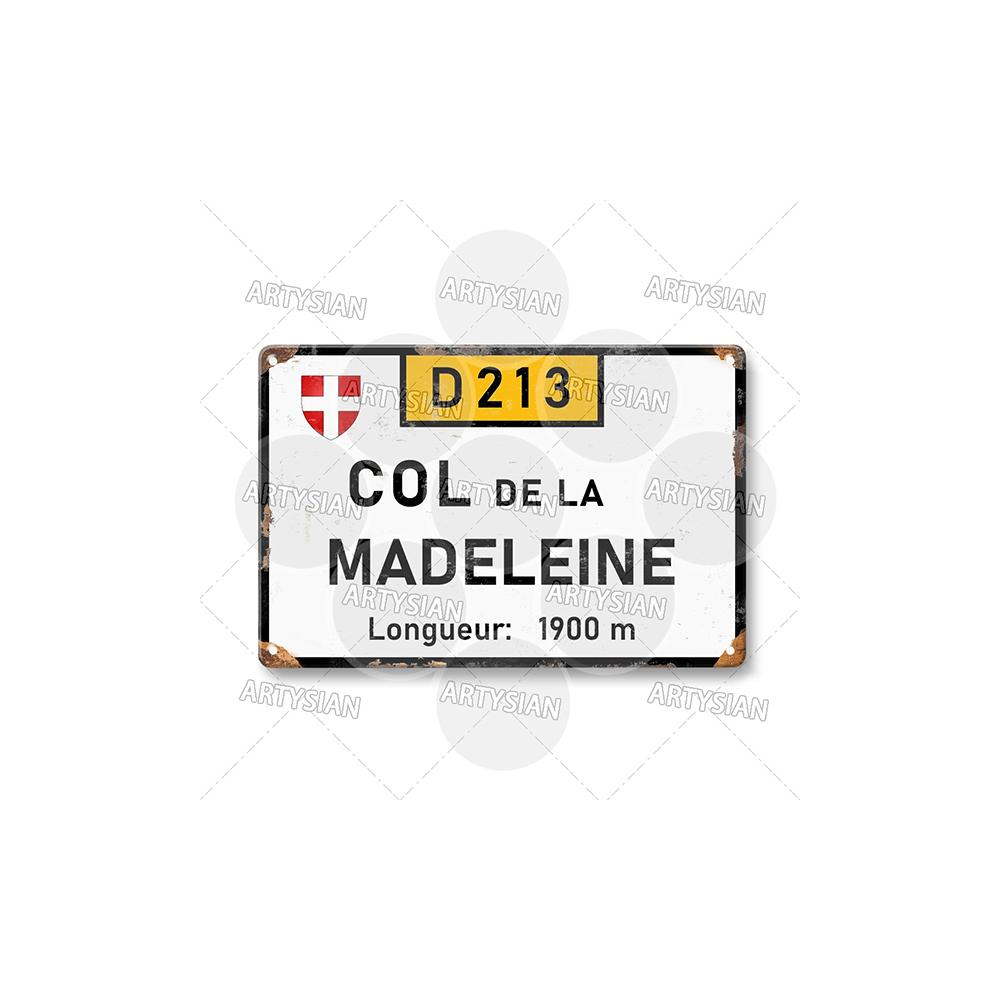 Segno Metallica Corsa Ciclistica Segnaposto Francia Croix de Fer Loze l'Iseran Peyresourde Tramassel d'Izoard Galibier Mont Ventoux
