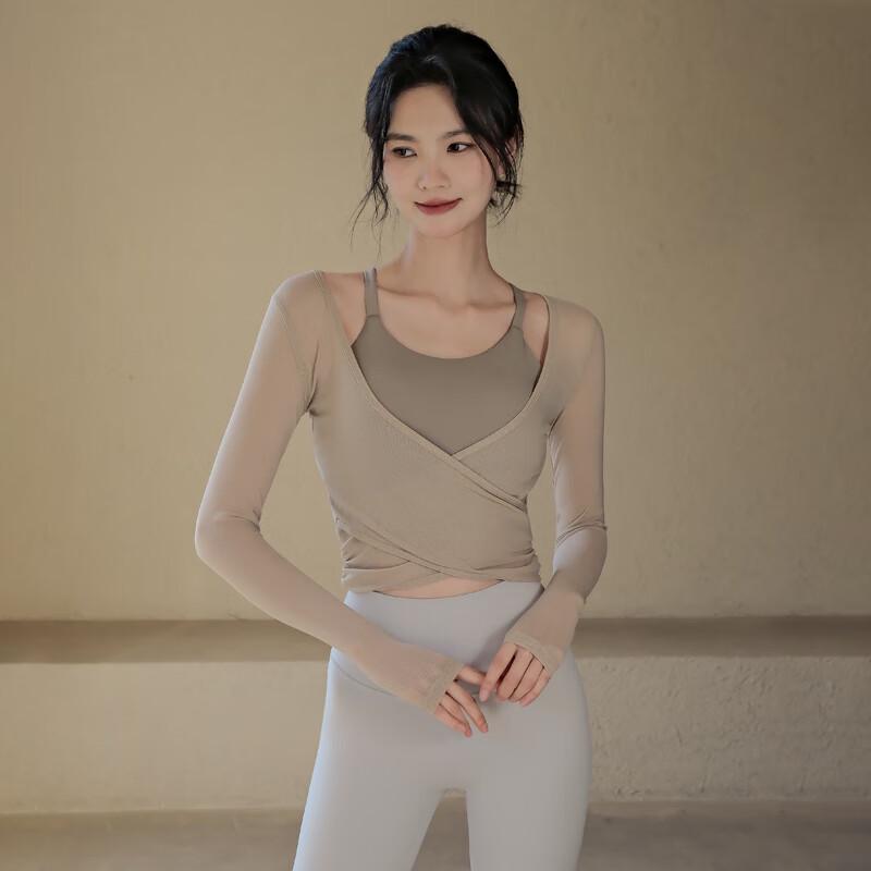 ACKDCS Women's Yoga & Pilates Mesh Fitness Set