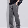 American Retro Mens Casual Pants With Polyester Fabric For Summer Daily Wear