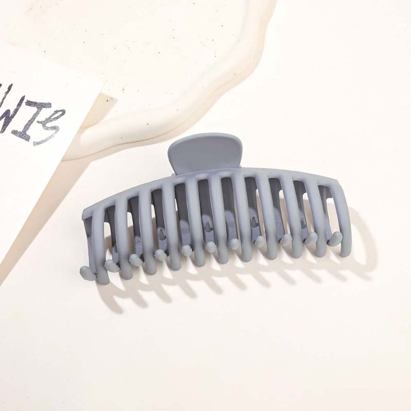 13CM Korean Solid Color Large Hair Claw Elegant Acrylic Ponytail Clip Hairpins Barrette Crab for Women Girls Hair Accessories
