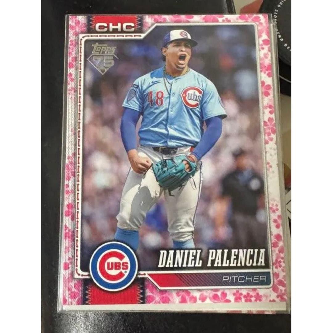 Used 2026 Topps Daniel Palencia Sakura Parallel 99siri