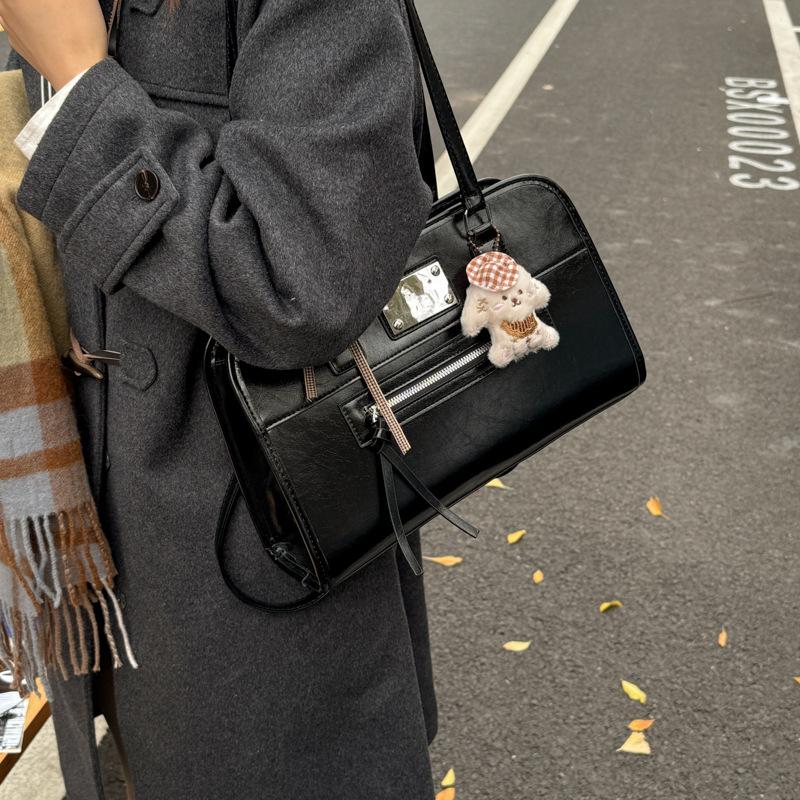 Premium Women's Backpack 2025 New Commuter Backpack College Student Class Schoolbag Single Shoulder Messenger Tote Bag