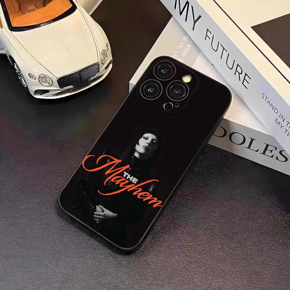 LADY-GAGA -MAYHEM Phone Case For 16 Pro Max Iphone 17 Pro Max 14 15 Plus 12 13 11 Pro Xr X Xs SE Back Cover
