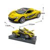 1/32 McLaren P1 GTR Model din aliaj de curse turnat sub presiune, tragere înapoi, model de mașină, vehicule, jucării pentru copii, cadouri, roată caldă pentru băiat