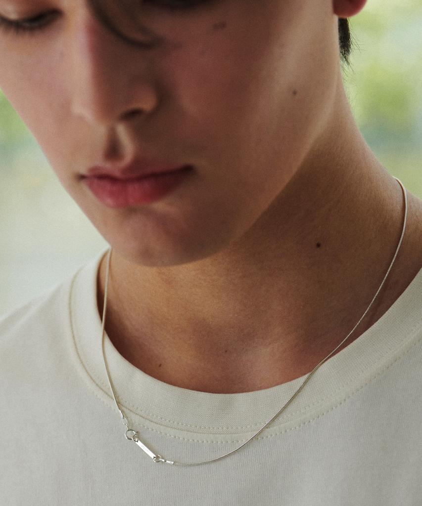 Verte [Mens][925 Silver] Un.Silver.138 / Soir Necklace (Silver)