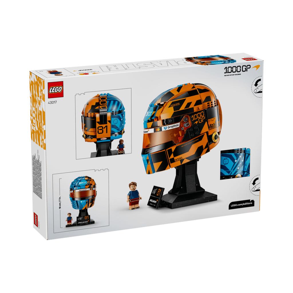 Lego Editions Mclaren Mastercard F1 Team Oscar Piastri Helmet