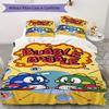 Bubble Bobble Pattern Bedding,Quilt Set Quilt Cover Pillowcase Home Birthday Gift (1*duvet cover+2*pillowcase,without core)XSJT0917438