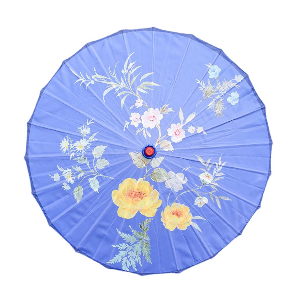 Chinese Oiled Paper Umbrella Japanese Women Decorative Umbrella for Costumes Photography Bridesmaids Party Scenery