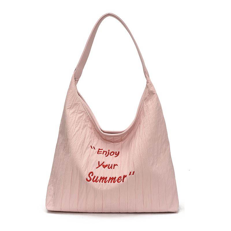 Handbag New Versatile Large Capacity Commuter Solid Color Underarm Shoulder Bag