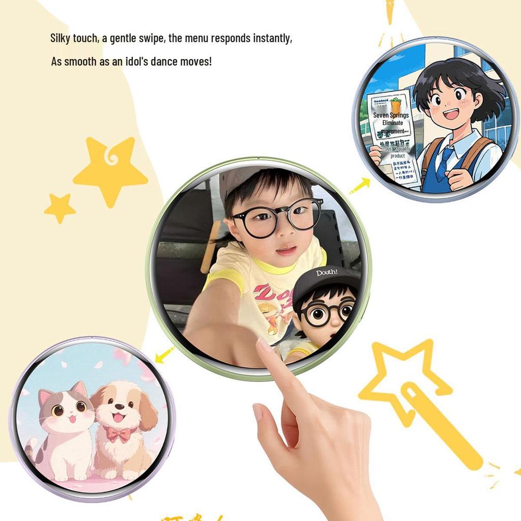 E87 Anime Dynamic Brooch: Double-Flash Tinplate Badge