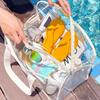 Makeup Bag Large Capacity Portable Transparent Swimming Waterproof PVC Storage for Clothes Travel Essentials Beach Organizer Bag