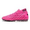Puma Future 6.1 Netfit Mid MG Soccer Shoes Men Soccer Shoes Pink 106181-03