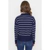 Navy Blue Striped Knitwear Sweater Twoaw22kz0735