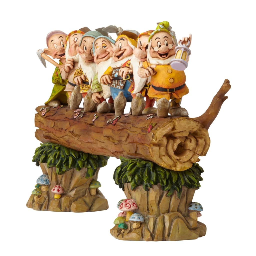 Disney Traditions Jim Shore Snow White and the Seven Dwarfs Disney Figure inch Hi-Ho 8.25