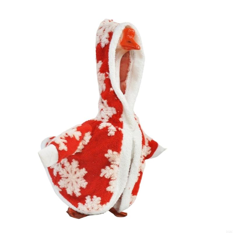Durable Cotton Geese Attire Holiday Party Decors 23Inch Festive Design