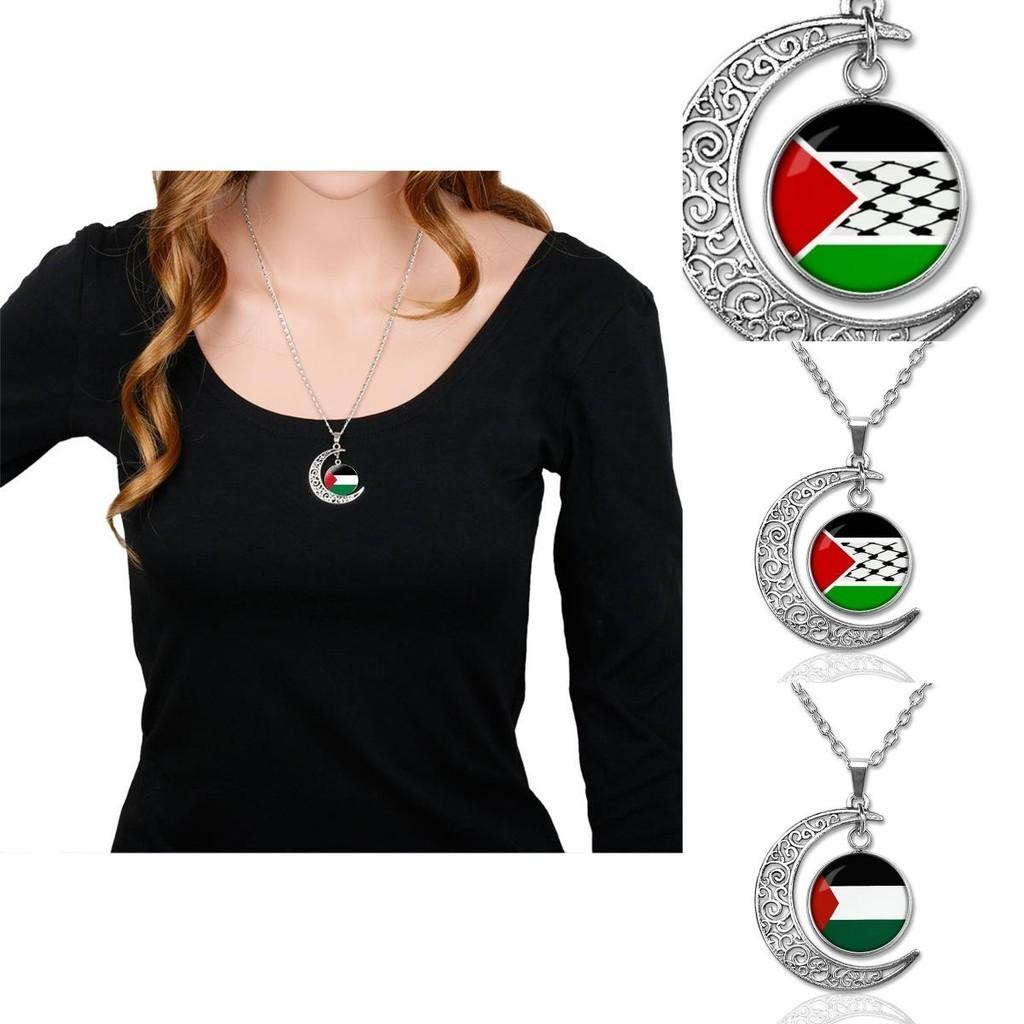 Vintage Geometric Alloy Pendant Necklace With Hollow Moon Design Ideal For Sweaters 15g