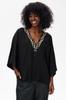 Izabell Black Women's Blouse 36/38