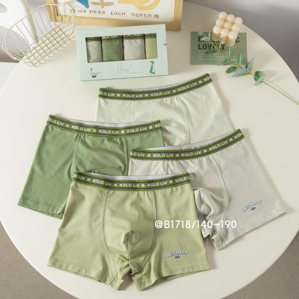 Cola Pear Boys' Boxer Briefs for Middle/High School Students and Teens