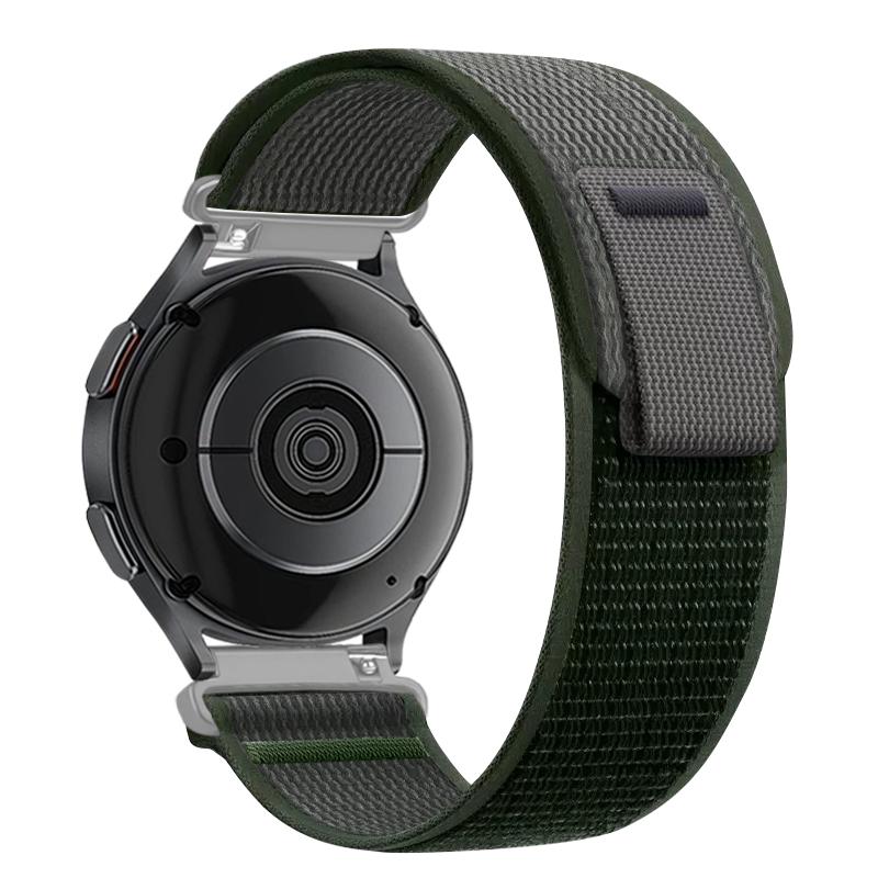 20mm 22mm Trail Nylon Loop Strap for Samsung Galaxy Watch 7 FE 6 5 4 40mm 44mm Bracelet Huawei Watch 5 4 Pro GT5-4-3 46mm Correa