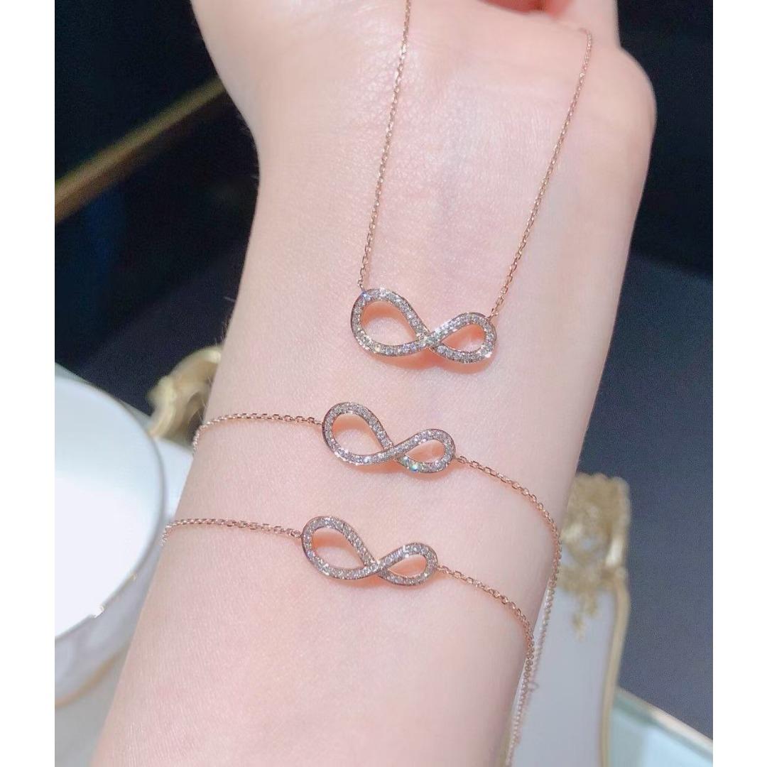 

Ожерелье для женщин, нишевый дизайн в стиле легкой роскоши, простое темпераментное, Сингапурская двойная кольцевая цепочка для ключицы