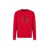 Year Of The Rabbit Sweatshirts Men's Red Crew Neck Moderate 3R1MBJ-1JHSZ-0357