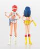 Hasegawa Creator Works Series Dirty Pair Kei Yuri Lovely Angel Scale Plastic Model Kit CW24 & w/ 1/20