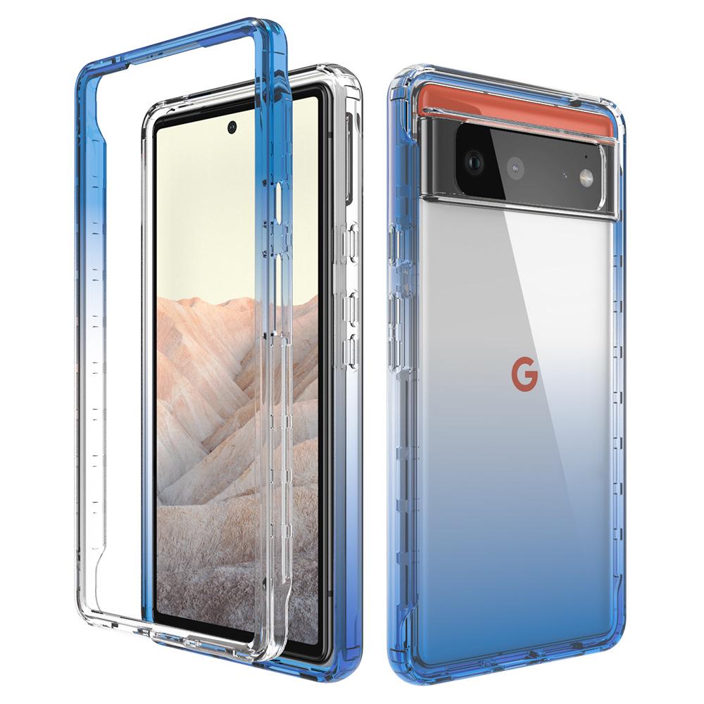 Clear Gradient Phone Case for Google Pixel 9/9 Pro/8A/6A