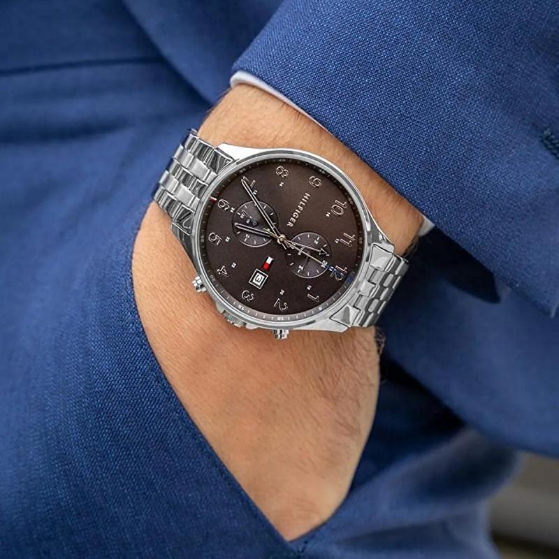 Tommy Hilfiger,Silver,Men's Quartz Watch,1791707