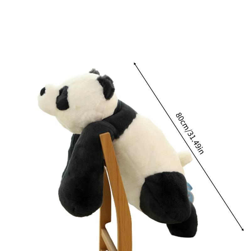 Soft And Cuddly Panda Stuffed Animal Toy With Ultra Soft Short Plush