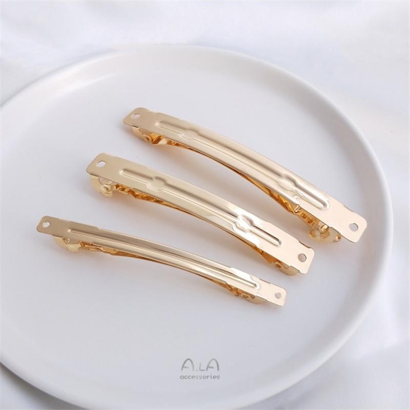 

Gold Filled Korean Hair Clip: Handmade, Color-Retaining DIY Hair Accessories