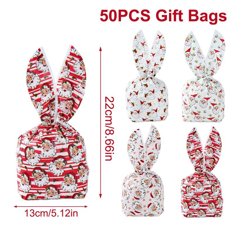 

Рождественские подарочные конфетные мешки Веселые рождественские украшения для дома 2024 Рождественские украшения для вечеринки Украшения Навидад Натал Подарки на Новый год 2025