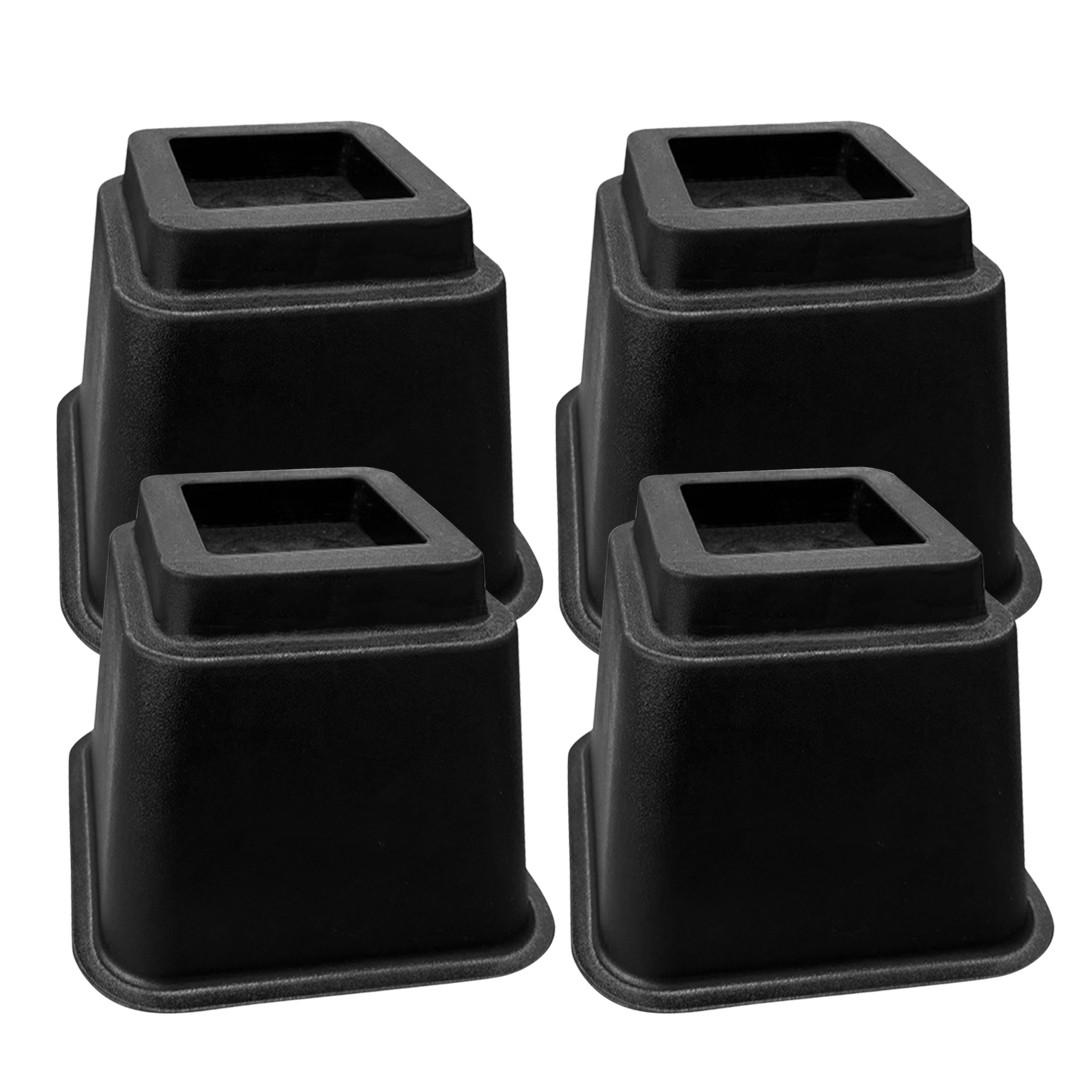 

Подставка для увеличения высоты мебели Регулируемая умная подставка для ног кровати Подставка для увеличения высоты Новая американская квадратная пластиковая подставка для стола и дивана One Size