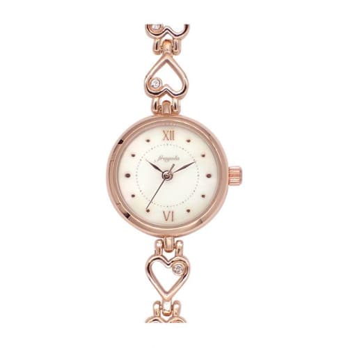 Follow Fragola Nickel-Free Heart Bracelet Watch N04922A-4 PG