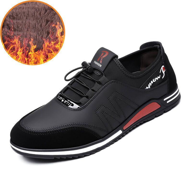 

Men s shoes 2024 autumn new soft-soled velvet casual shoes trendy fashion sports shoes one-pedal versatile shoes men 44