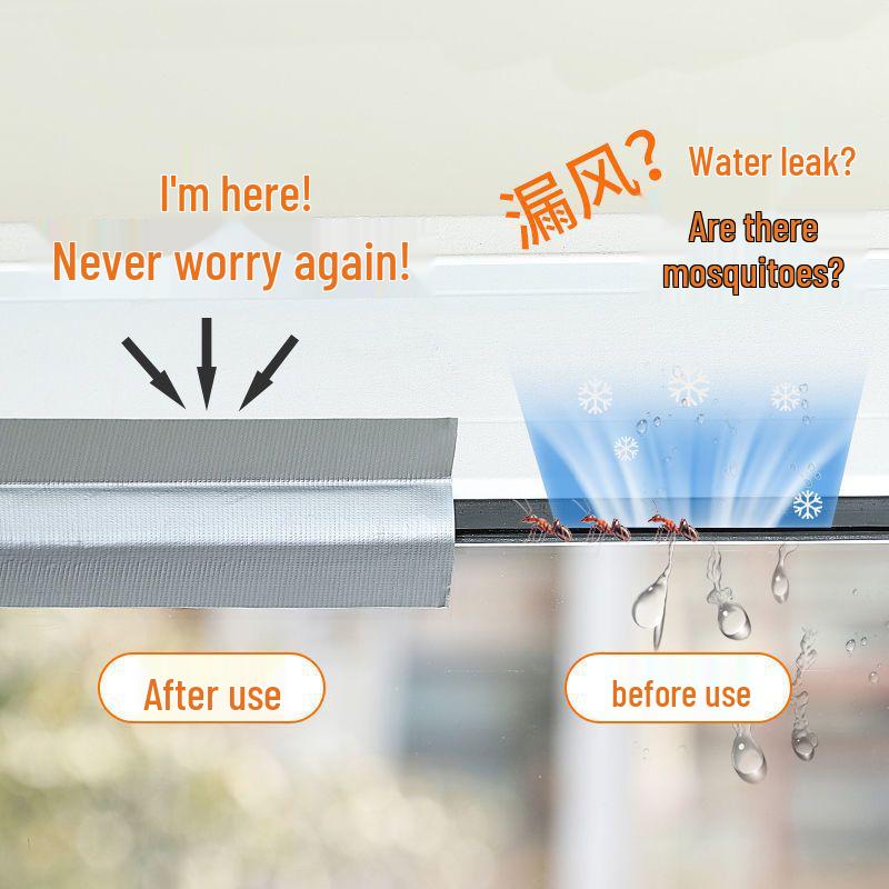 High Viscosity Windproof Window & Door Sealing Tape - No Trace Carpet Tape for Gap Sealing