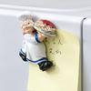 Set of 4pcs Chef Figurine Statue Decorations Stickers for Kitchen Restaurant