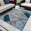 Light Luxury Geometry Carpets Modern Living Room Large Area Rugs Home Sofa Chair Side Soft Mat Room Decor Doorway Hallway Carpet