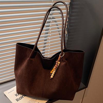 High-value Large-capacity Casual Tote Bag 2025 Autumn New Fashionable and Simple Women's Commuting Shoulder Bag Women